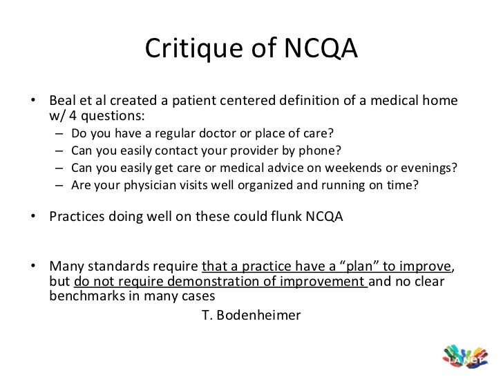 Medical home model defined Medical home model defined
