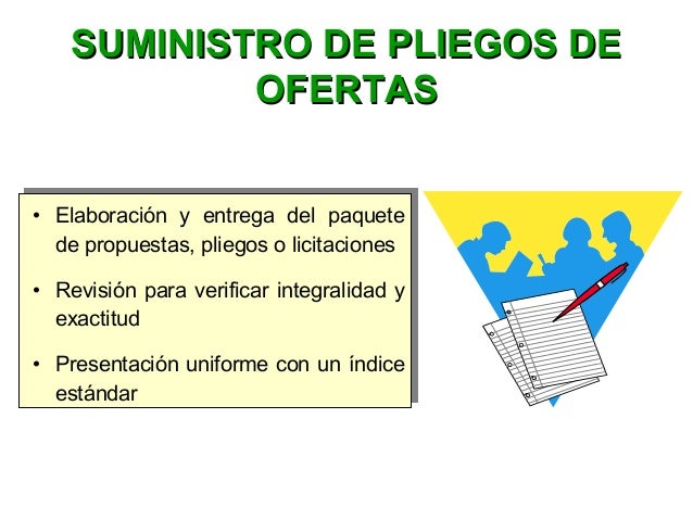 Elaboración de propuestas para licitaciones Elaboración de propuestas para licitaciones