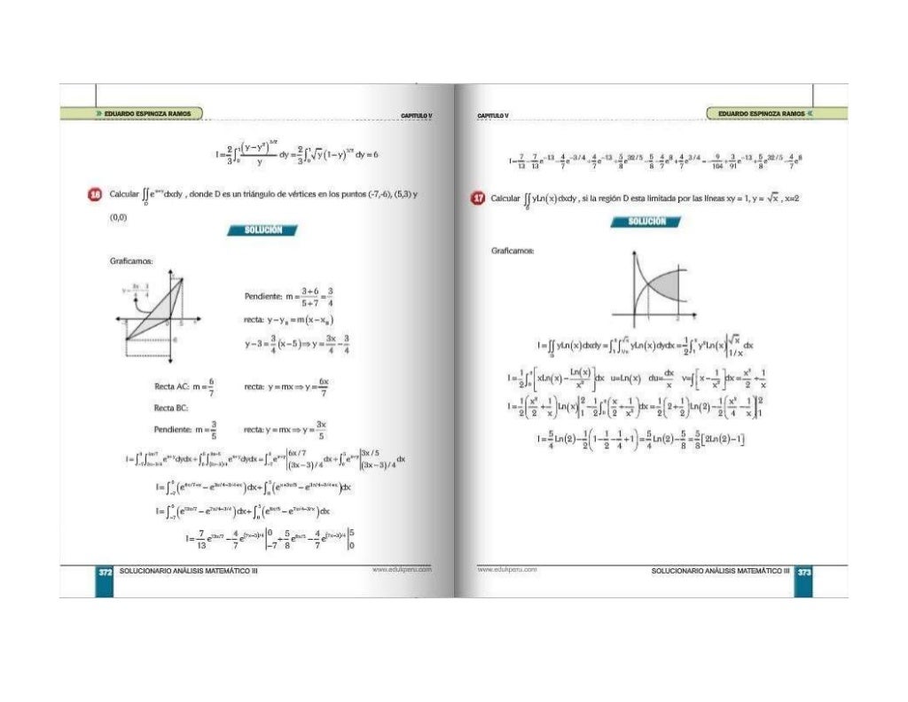 Solucionario Eduardo Espinosa Ramos