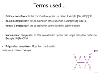 Anionic Complex Example aaaaaaaaaaaaaaaaaaaaaaaaaaaadsrrrreeeeeeettttttttttttr.pptx