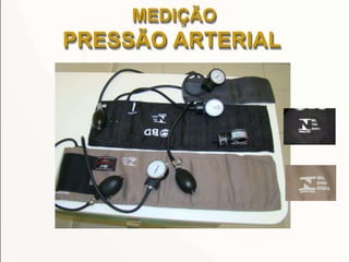 MEDIÇÃO
PRESSÃO ARTERIAL
 
