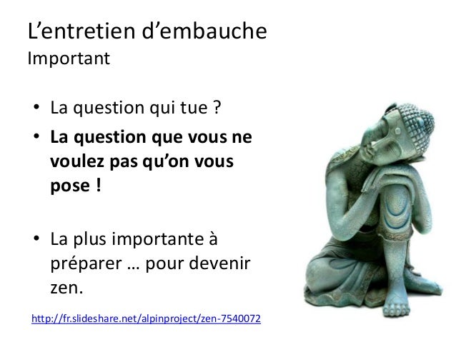 Entretien embauche