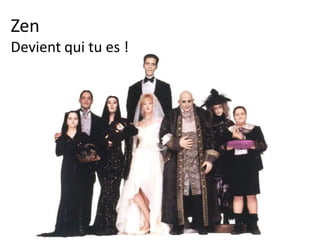 Zen
Cool attitude
SE VIDER LA TETE C’EST QUOI ?
DANSER, FAIRE DU SPORT, FAIRE LA FÊTE, MARCHER
GOUTER, SENTIR, VOIRE, TOUCHER…
JE NE PENSES PLUS
JE VIS
 