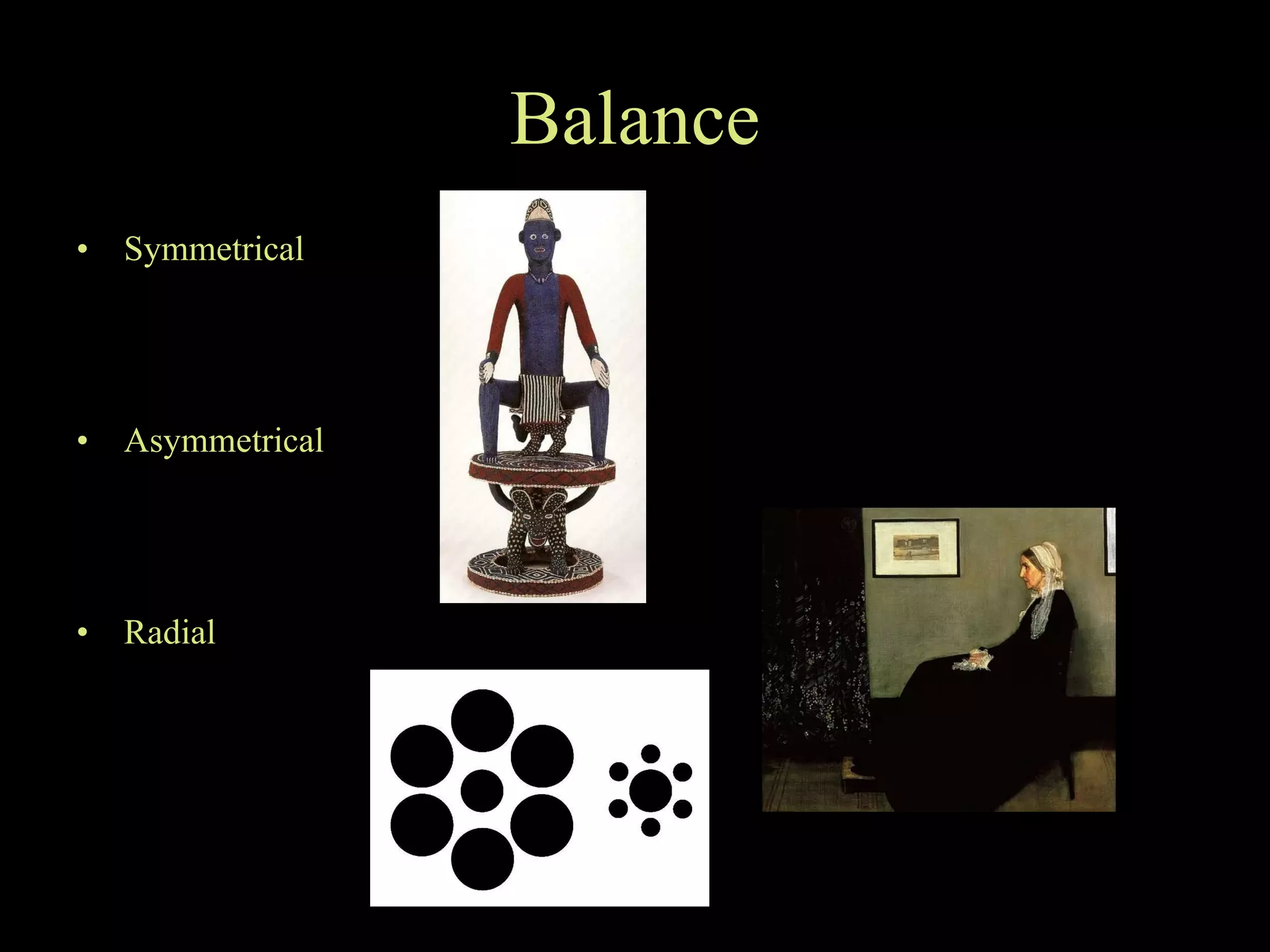Balance Symmetrical Asymmetrical Radial 