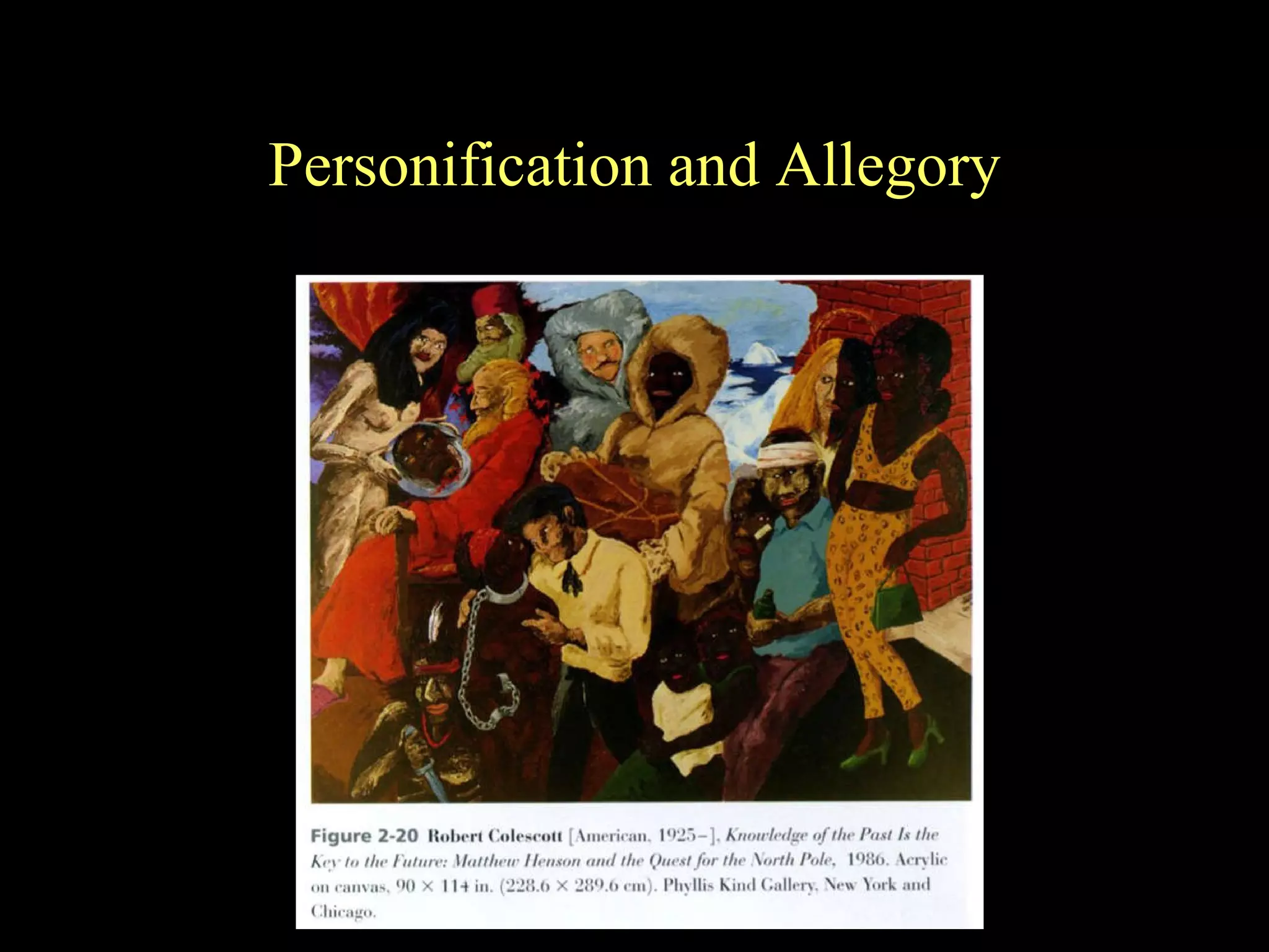 Personification and Allegory 