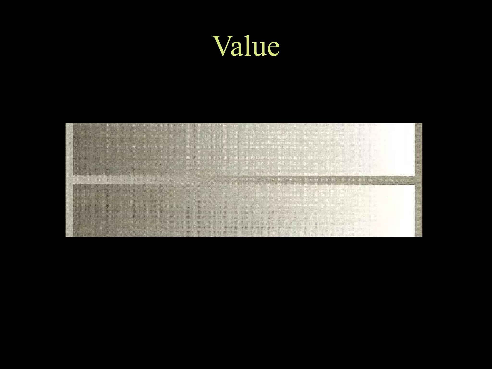Value 