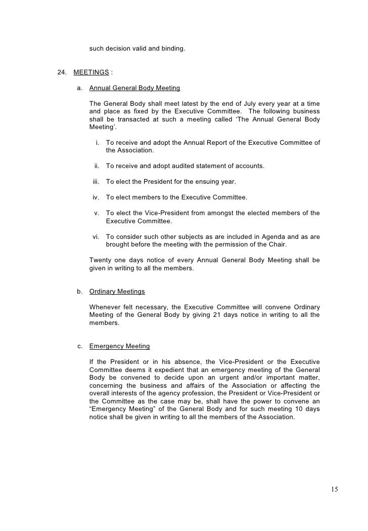 memorandum rules and regulations for add agencies