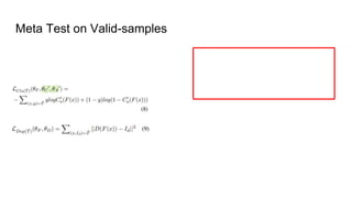 Meta Test on Valid-samples
 