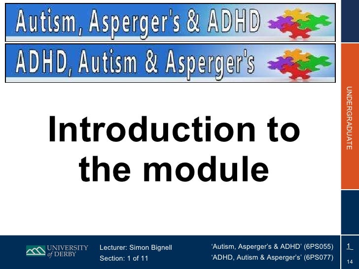 Section 1 - Introduction to the Module