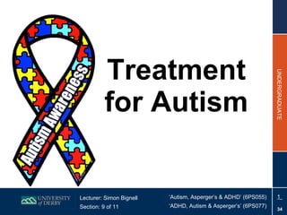 Treatment for Autism 
