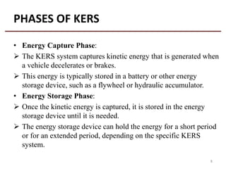Kinetic energy recovery system 