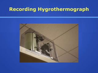 Recording Hygrothermograph
 