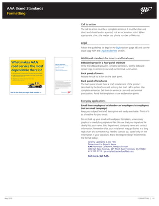 Aaa ncnu brand standards rev 05-10-2 | PDF