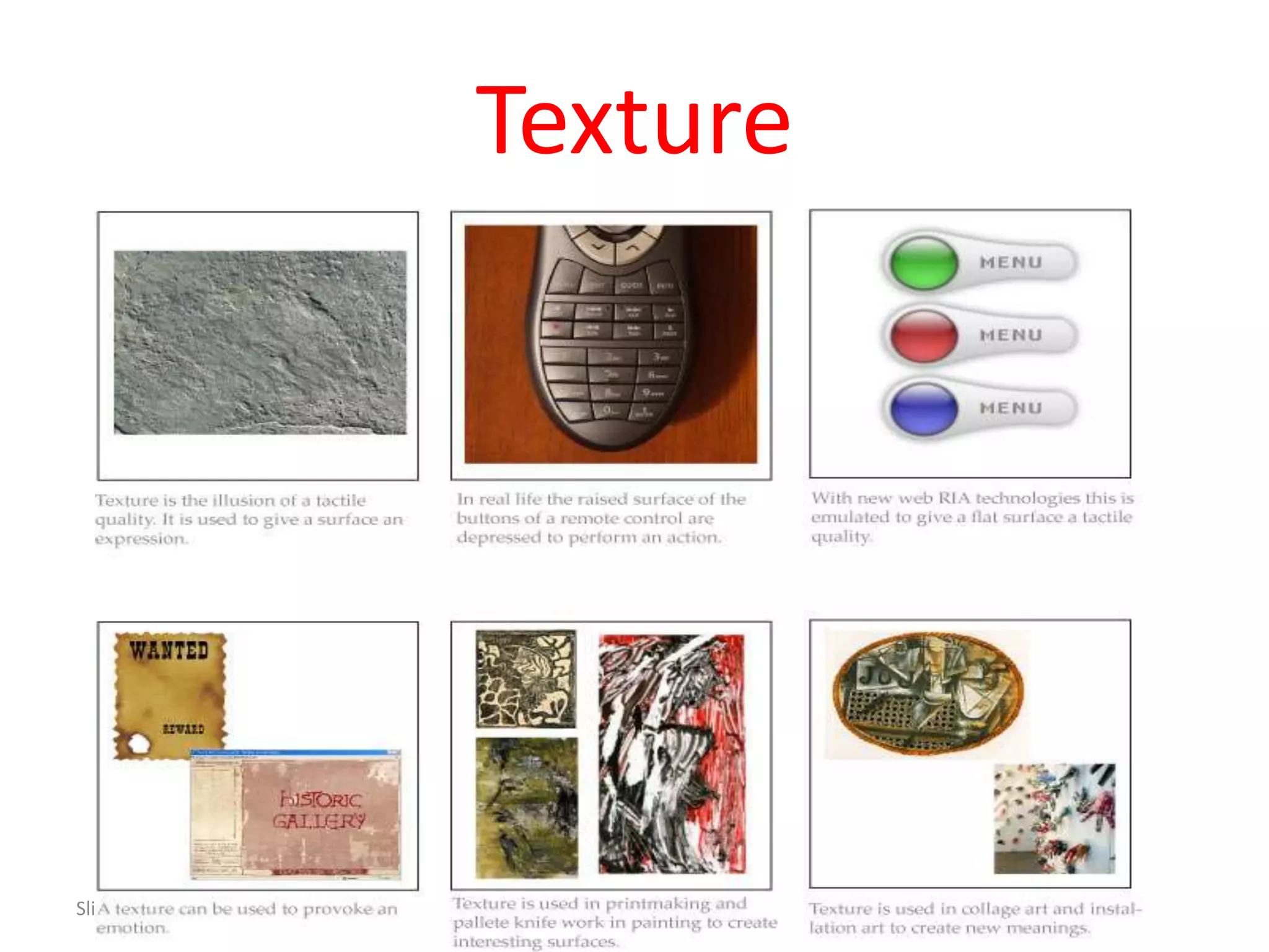 Texture




Slide 18
 