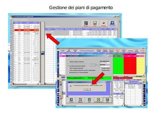 Gestione dei piani di pagamento
 