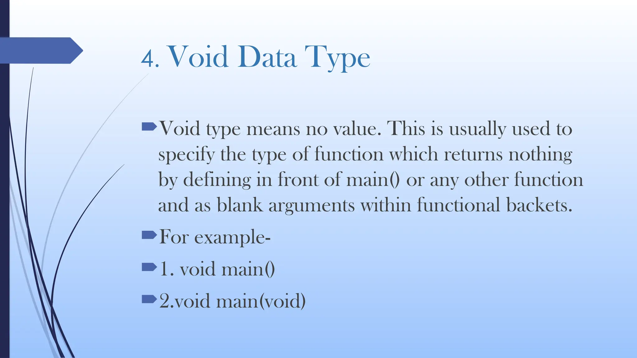 data types in c programming language in detail | PPTX