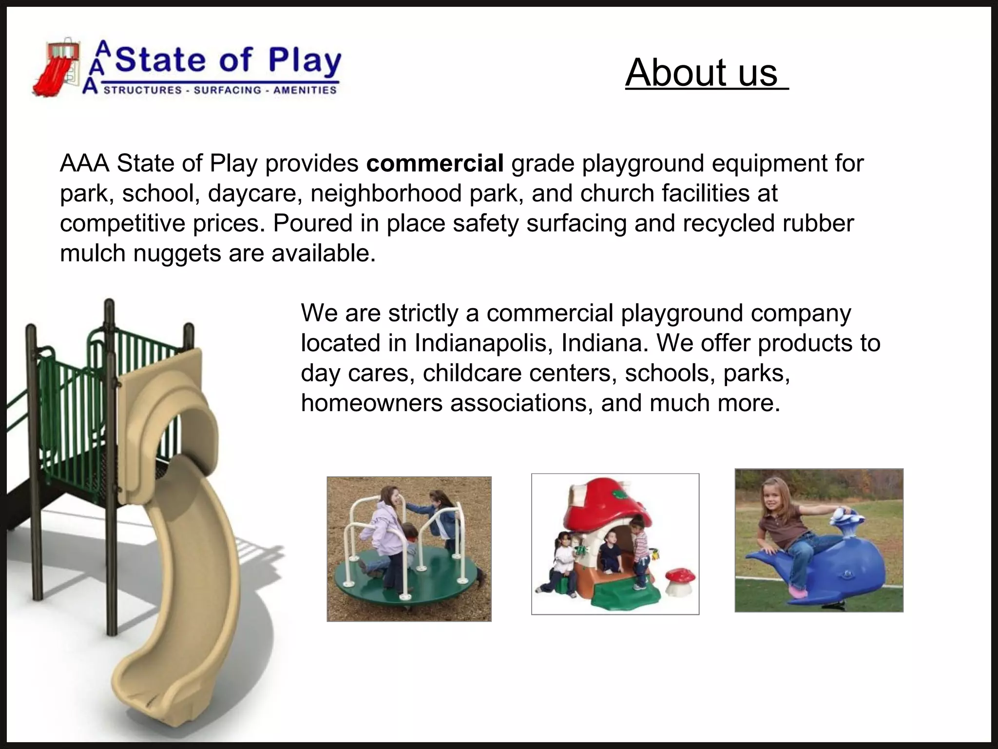 Playground Equipment | PPT