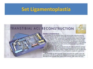 Set Ligamentoplastía
 