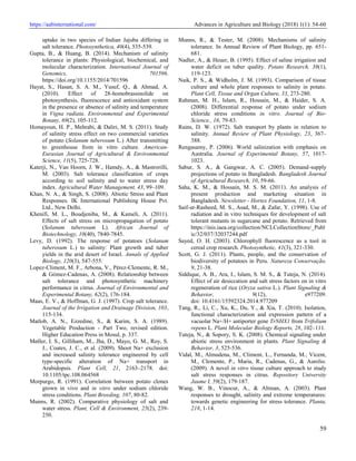 Deciphering physiological, biochemical, and molecular responses of ...