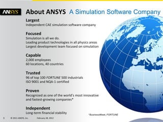 Simulation and Virtual Product Development of Advanced Automotive ...