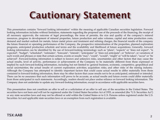 This presentation contains "forward looking information" within the meaning of applicable Canadian securities legislation. Forward
looking information includes without limitation, statements regarding the proposed use of the proceeds of the financing, the receipt of
all necessary approvals, the outcome of legal proceedings, the issue of permits, the size and quality of the company’s mineral
resources, progress in development of mineral properties, future production and sales volumes, capital and mine production costs,
demand and market outlook for metals, future metal prices and treatment and refining charges, the financial results of the company
the future financial or operating performance of the Company, the prospective mineralization of the properties, planned exploration
programs, anticipated production schedule and terms and the availability and likelihood of future acquisitions. Generally, forward
looking information can be identified by the use of forward-looking terminology such as "plans", "expects" or "does not expect", "is
expected", "budget", "scheduled", "estimates", "forecasts", "intends", "anticipates" or "does not anticipate", or "believes", or variations of
such words and phrases or state that certain actions, events or results "may", "could", "would", "might" or "will be taken", "occur" or "be
achieved". Forward-looking information is subject to known and unknown risks, uncertainties and other factors that may cause the
actual results, level of activity, performance or achievements of the Company to be materially different from those expressed or
implied by such forward-looking information, including but not limited to: general business, economic, competitive, geopolitical and
social uncertainties; the actual results of current exploration activities; acquisition risks; and other risks of the mining industry.
Although the Company has attempted to identify important factors that could cause actual results to differ materially from those
contained in forward-looking information, there may be other factors that cause results not to be as anticipated, estimated or intended.
There can be no assurance that such information will prove to be accurate, as actual results and future events could differ materially
from those anticipated in such statements. Accordingly, readers should not place undue reliance on forward looking information. The
Company does not undertake to update any forward-looking information, except in accordance with applicable securities laws.

This presentation does not constitute an offer to sell or a solicitation of an offer to sell any of the securities in the United States. The
securities have not been and will not be registered under the United States Securities Act of 1933, as amended (the "U.S. Securities Act")
or any state securities laws and may not be offered or sold within the United States or to U.S. Persons unless registered under the U.S.
Securities Act and applicable state securities laws or an exemption from such registration is available.




TSX:AAB                                                                                                                                    2
 