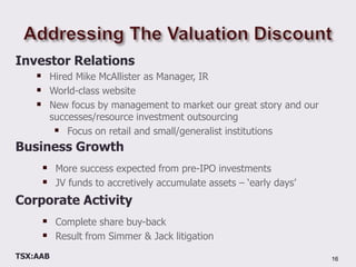 Source high potential resource deal