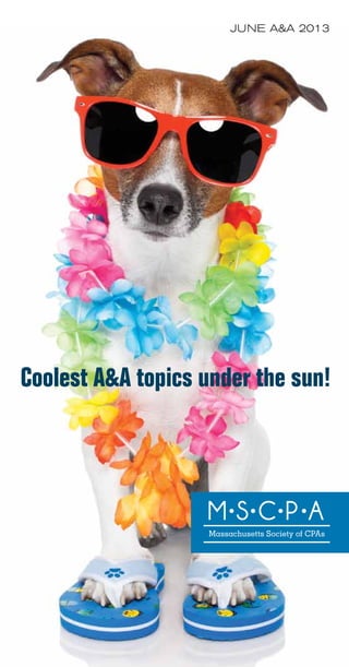 Coolest A&A topics under the sun!
							
June A&A 2013
 
