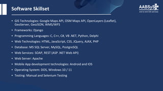 AABSyS IT - GIS Software Development PDF | PDF
