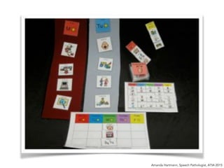 Amanda Hartmann, Speech Pathologist, ATIA 2015
 