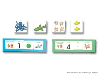 Amanda Hartmann, Speech Pathologist, ATIA 2015
 