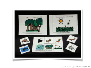 Amanda Hartmann, Speech Pathologist, ATIA 2015
 