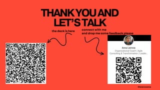 THANKYOUAND
LET’STALK
connect with me
and drop me some feedback please
@loverovanna
the deck is here
 