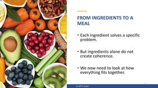 FROM INGREDIENTS TO A
MEAL
• Each ingredient solves a specific
problem.
• But ingredients alone do not
create coherence.
• We now need to look at how
everything fits together.
© JIPP.IT GmbH
27
 