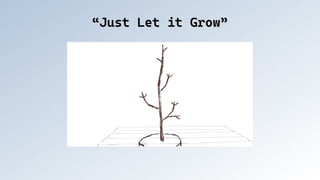 “Just Let it Grow”
“Just Let it Grow”
 