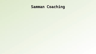 Samman Coaching
Samman Coaching
 