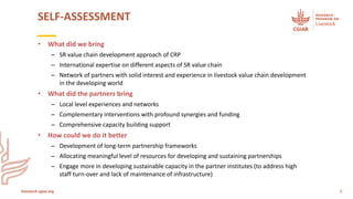 Accelerating sustainable small ruminant value chain development in Ethiopia