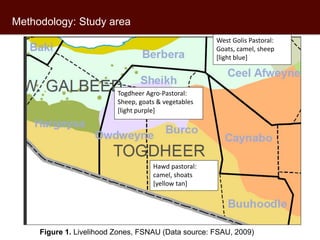 Knowledge of livestock grading and market participation among small ruminant producers in northern Somalia 