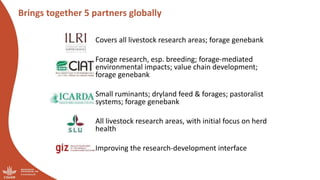 Accelerating uptake of research on sustainable livestock interventions—Insights from the CRP