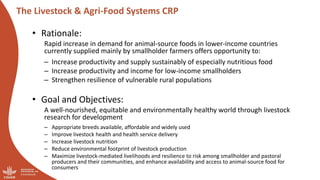 Accelerating uptake of research on sustainable livestock interventions—Insights from the CRP