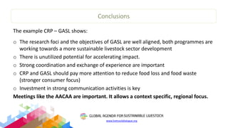Accelerating livestock research into use: Multi-stakeholder value propositions