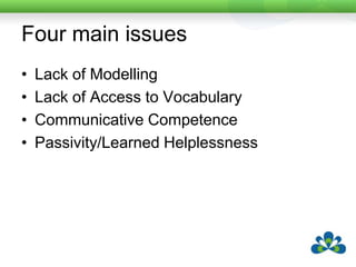 We know how to fix this...We just need to do it!And model, model, model