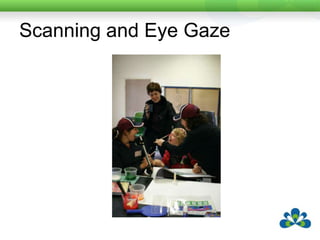 Scanning and Eye Gaze