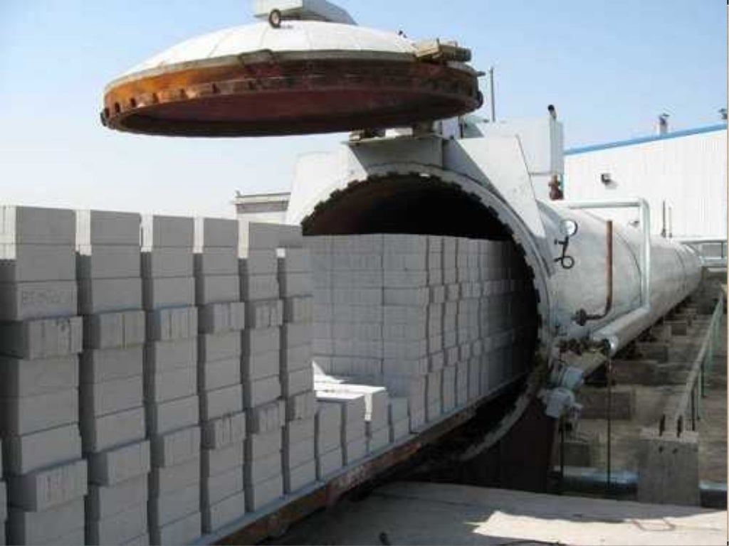 Aac (autoclaved aerated concrete) blocks