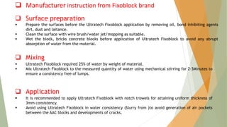 Block Work Slurry AAC Block work ppt.pdf