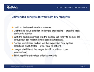 Changing the Paradigm-Affordability and Access Sustainabilty