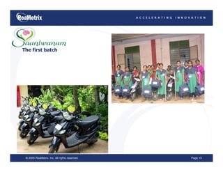 Changing the Paradigm-Affordability and Access Sustainabilty