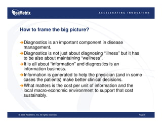 Changing the Paradigm-Affordability and Access Sustainabilty