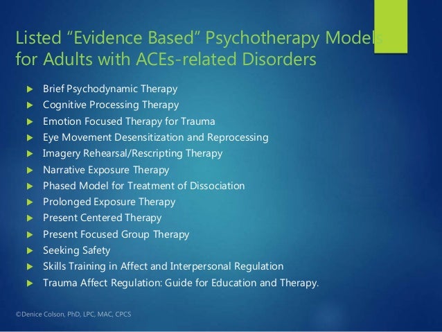 Aacc 2017 Become A More Trauma Informed Addiction Counselor
