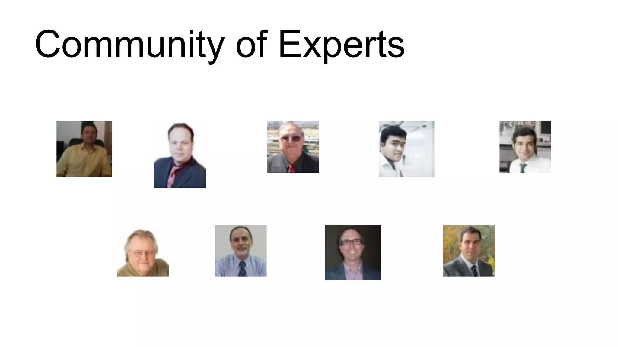 Community of Experts
 