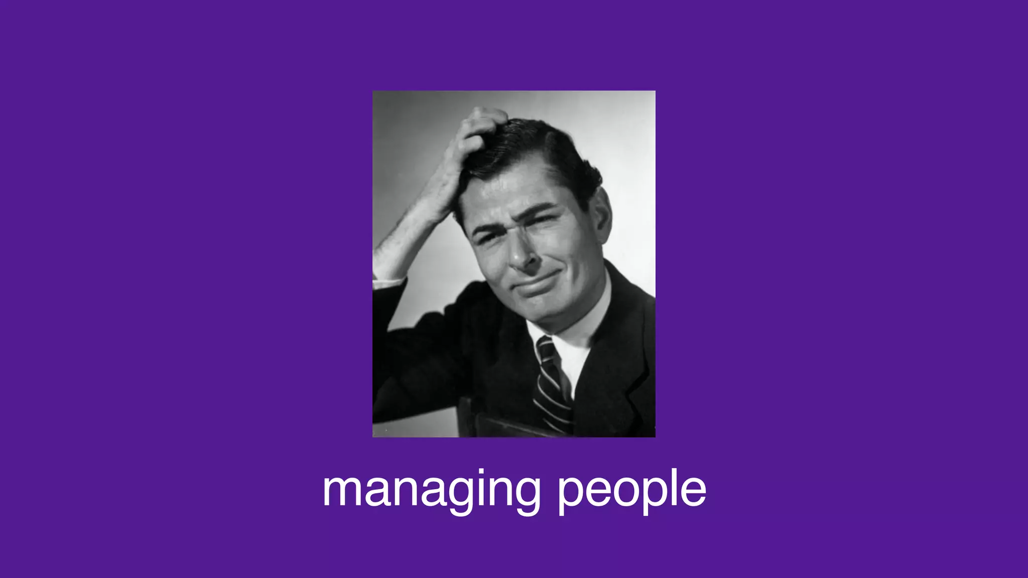 managing people
 
